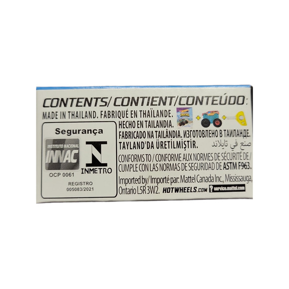 Hot Wheels Monster Trucks Die Cast Metal Mystery Trucks Boxes - Bundle of 4 - Picture 2 of 4